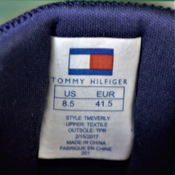 Tommy Hilfiger TM Everly 8.5 Navy Blue Sneakers - Picture 8 of 8